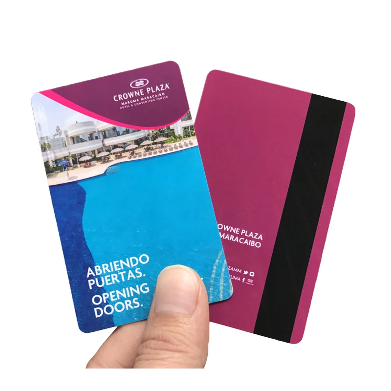 Custom Artwork Printing Magnetic Stripe Key Card programmer Megane Key Card