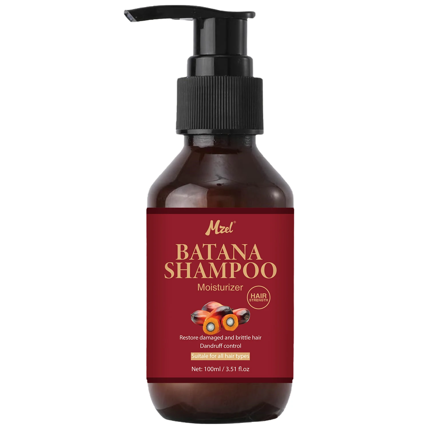 Private Label Natural Hair Growth Batana Oil Shampoo and Conditioner Set with Biotin for Strengthening & Repairs Damaged Hair