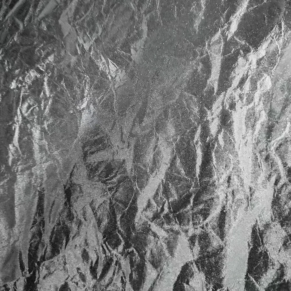 12x53Inch Soft Clear Texture Mercerized Velvet Smooth Vinyl PU Synthetic Leather Fabric Roll For Tote Bags Purse