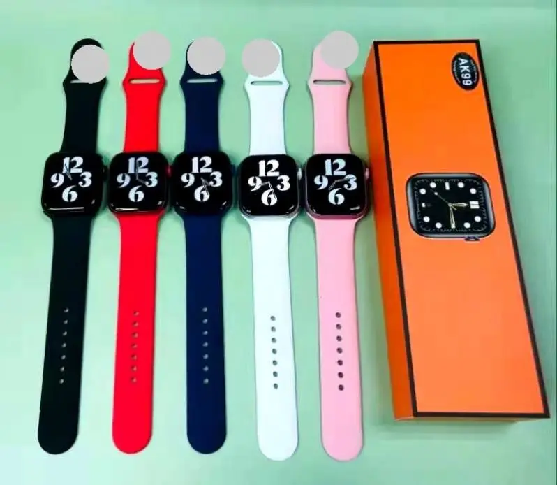 
Ak99 Smart Watch Fashion Music Tws Bt Connection 1.75 Inch Screen Scroll Key Smartwatch 