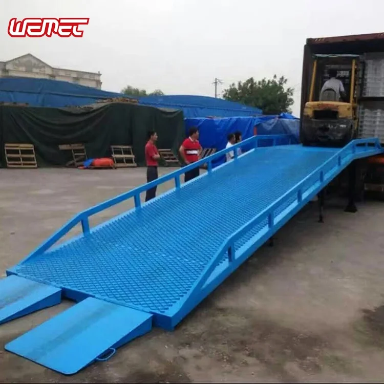 Cheaper manufacturer container loading dock ramp/mobile ramp for forklift-Ex-factory price