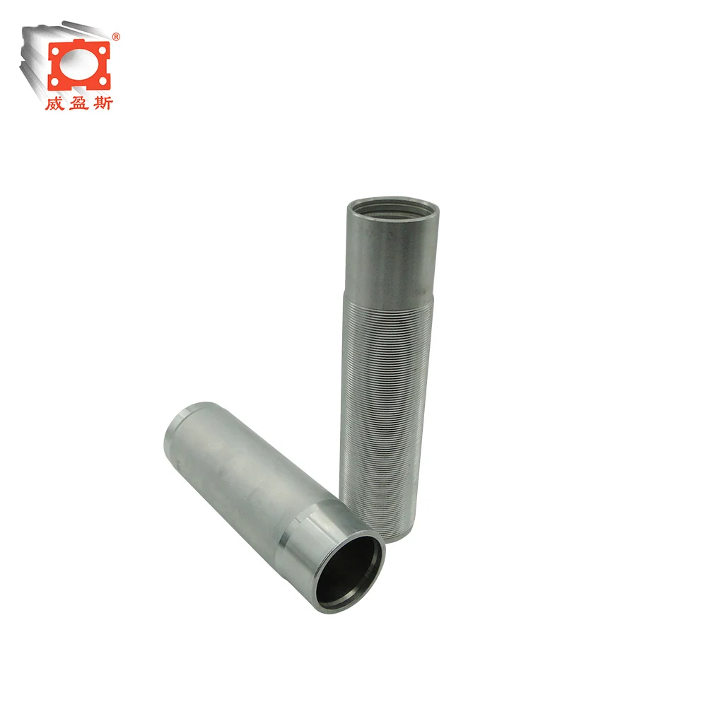 Factory Sale Various Long Half Nipple Automobile shock absorber cylinder Aluminum Pipe Nipple Manufacturers