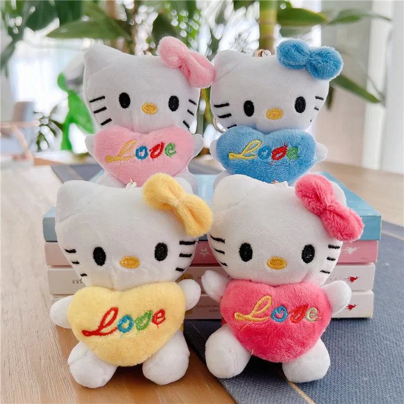 Оптовая продажа кукла Hello Kitty на заказ плюшевая игрушка Кэти мини-кошка брелок мягкая для детей товары дня рождения подарок