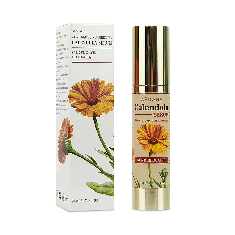 Korean Face Serum Brands Sulfate-free Acne Treatment & Repair and Salicylic acid & Calendula Organic Face Serums