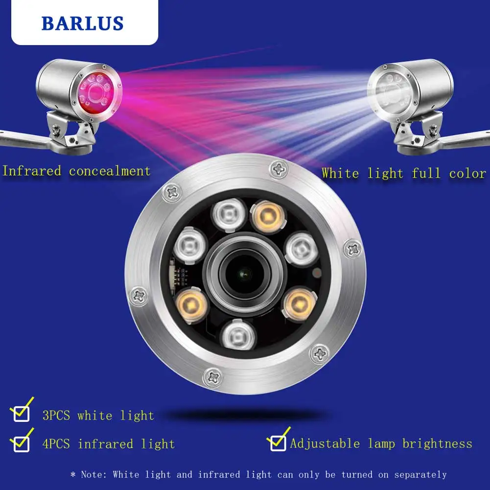 Barlus 1080P Камера Подводная камера для