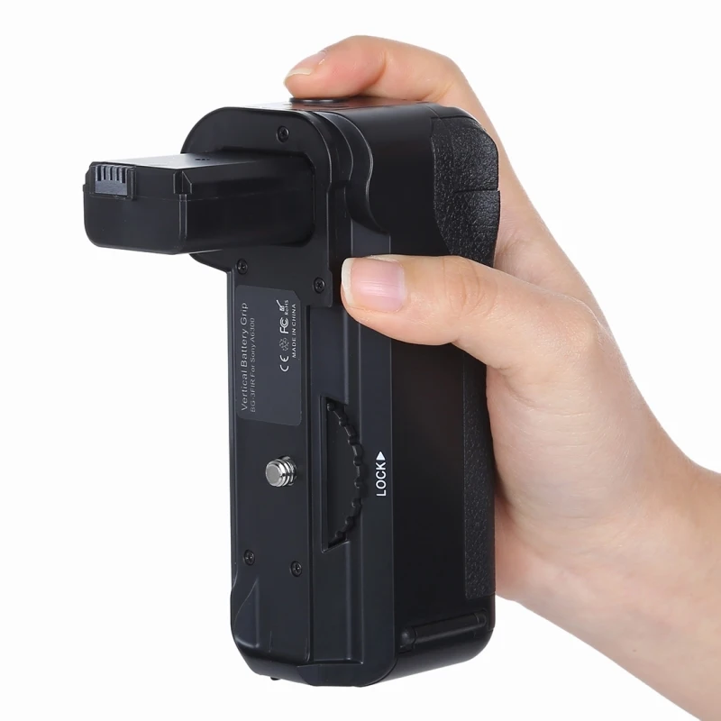 Hot Selling PULUZ Vertical Camera Battery Grip for Sony A6300 (ILCE-6300) Digital SLR Camera Accessories
