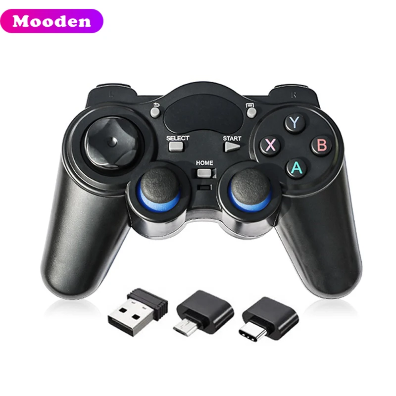 D 2.4G Wireless Game Controller for PS3 Android TV Box Smartphone Tablet PC TV Joystick Gamepad