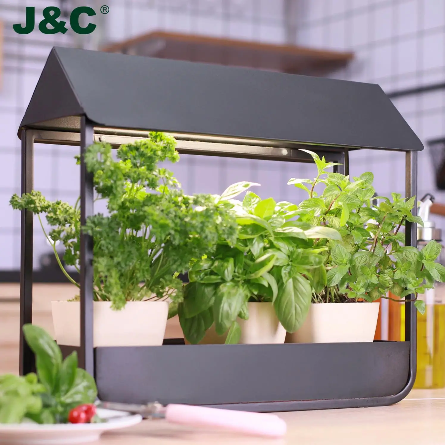 
 Minigarden Bryggen высококачественный мини умный садовый горшок для домашнего гидропонного сада, металлический цветочный горшок 2021  