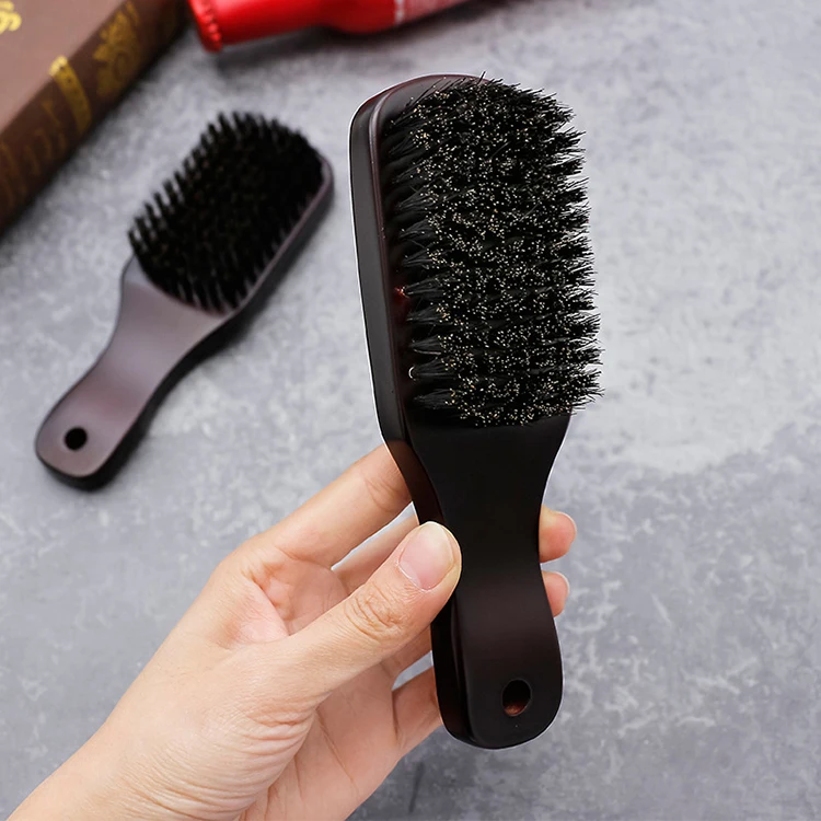 Private Label Custom Wooden Brush Natural Hot Selling Boar Bristle Brush For Men And Women Professional Hair Brushes