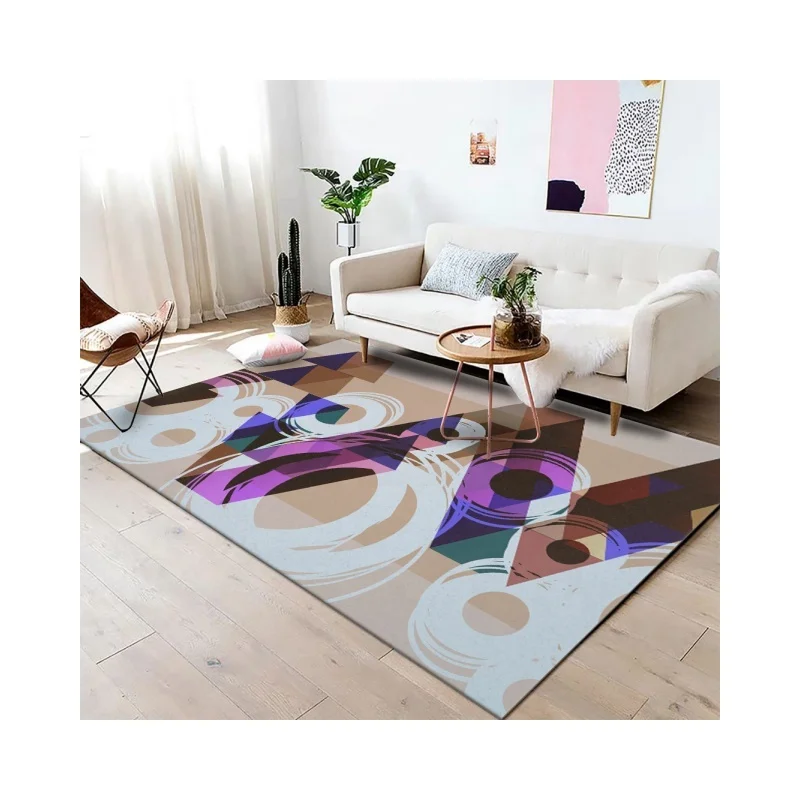 Modern Luxury Large Area Wool Rug Modern Luxury Abstract Carpet Living Room Bedroom Bath Entryway Door Mat Prayer Home Car