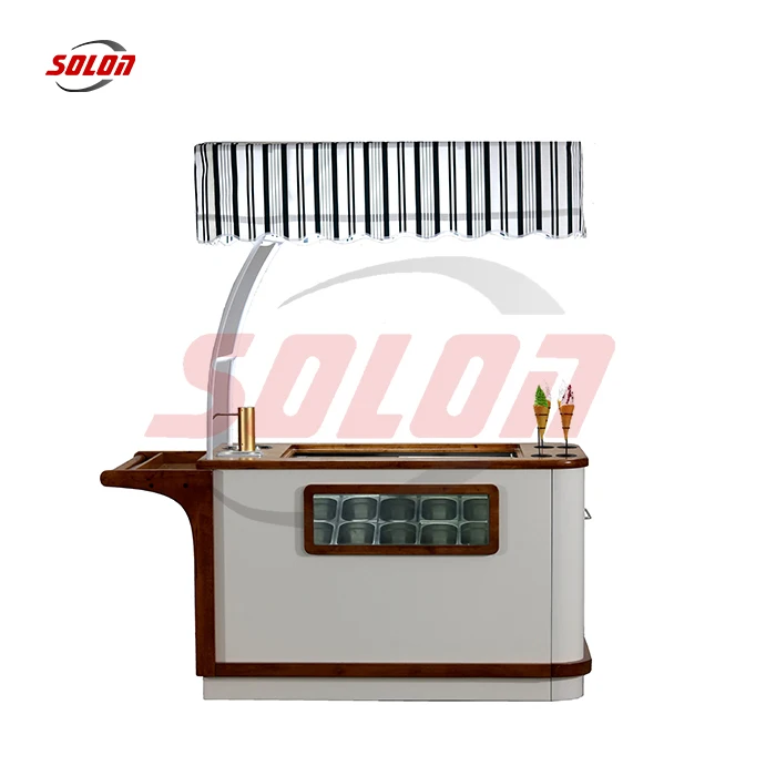 eurpe market cargo bike three wheel cart ice cream trike tricycle freezer