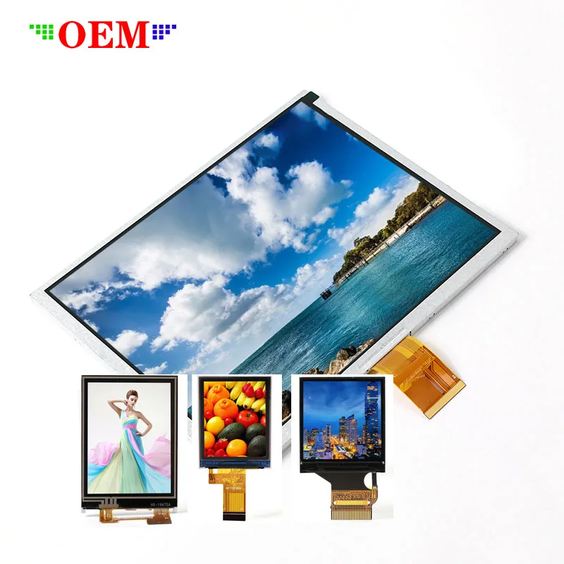 0.96 1.44 1.77 2.4 2.8 3.0 3.5 4.0 4.3 5.0 5.5 7.0 8.0 10.1 inch mipi lvds dsi interface IPS color TFT LCD Module Panel Display