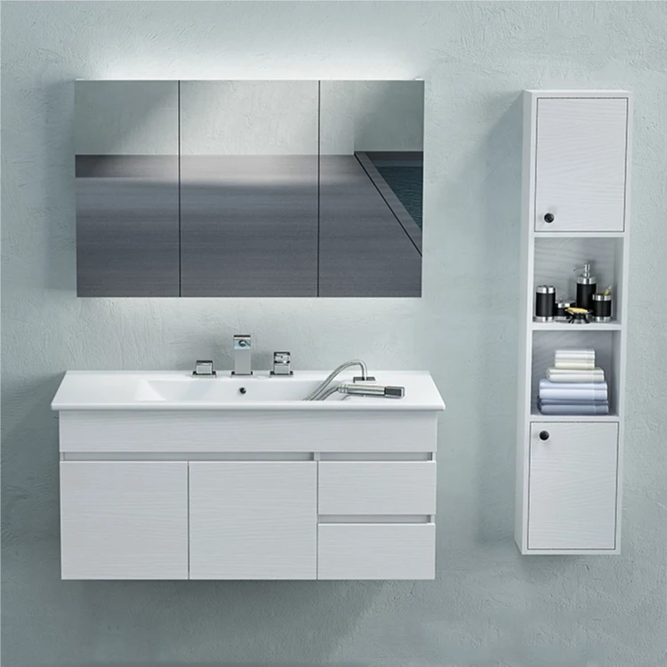 Europe Eight Various Sizes Hotel Ceramic Rectangular Vanity Cabinet Bathroom Ceramic Sinks Washbasin