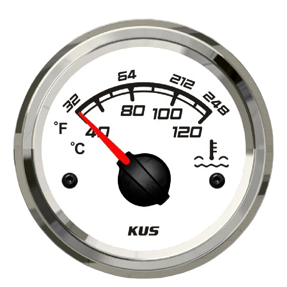Water temperature instrument genset marine gauge factory price
