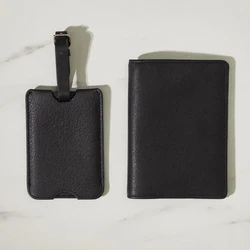 Document Organizer Card Case Customize Logo Pu Leather Travel RFID Blocking Passport Holder Cover