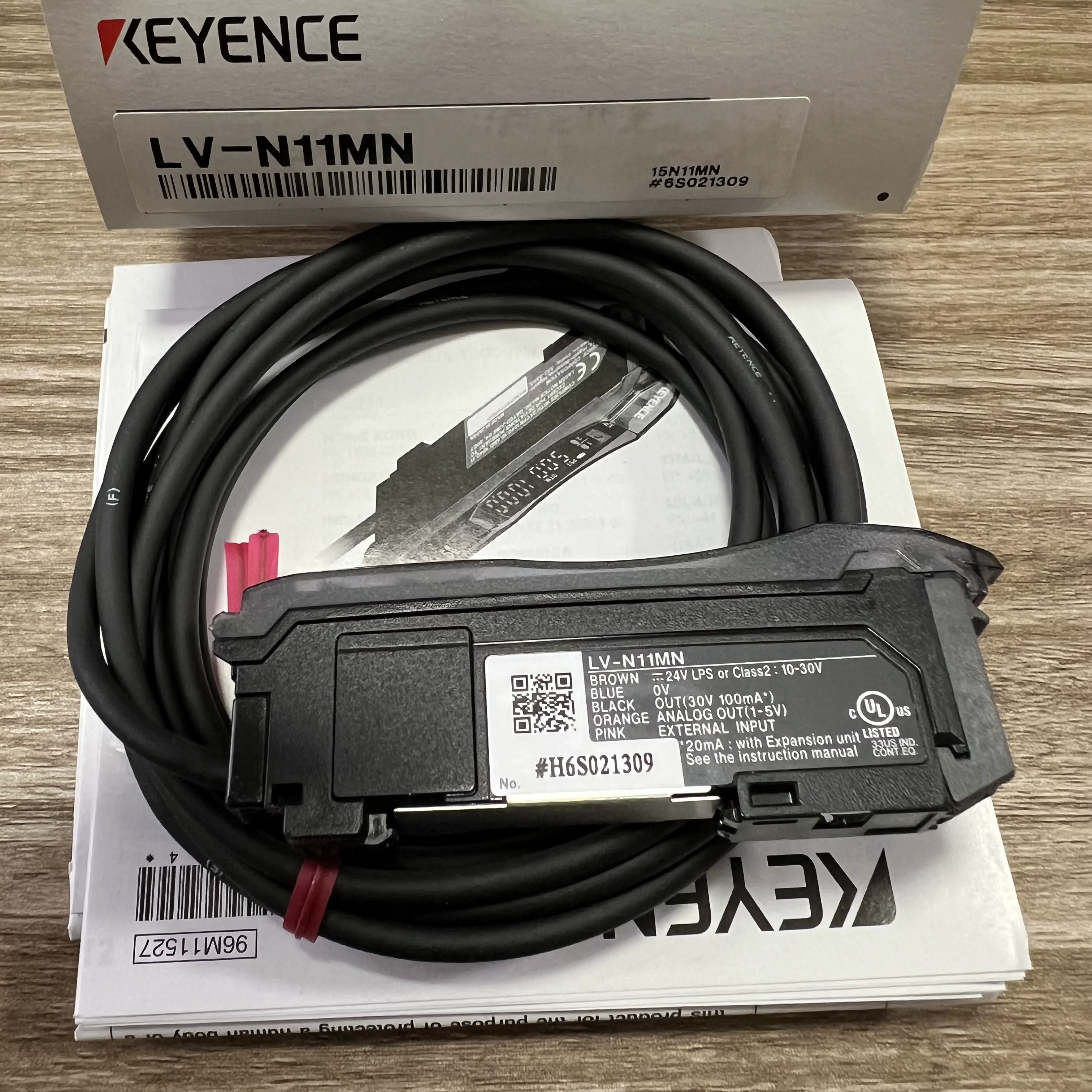 KEYENCE LV-N11MN усилитель кабель Основное устройство NPN цифровой лазерный датчик