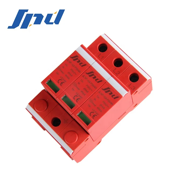 Jinli surge arrester device ac spd power surge protection 750V