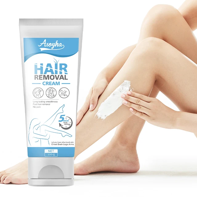 High Quality Oem Professional Body Hair Removal Lotions Painless Armpit Hands Legs Hair Removal Cream For Men Women