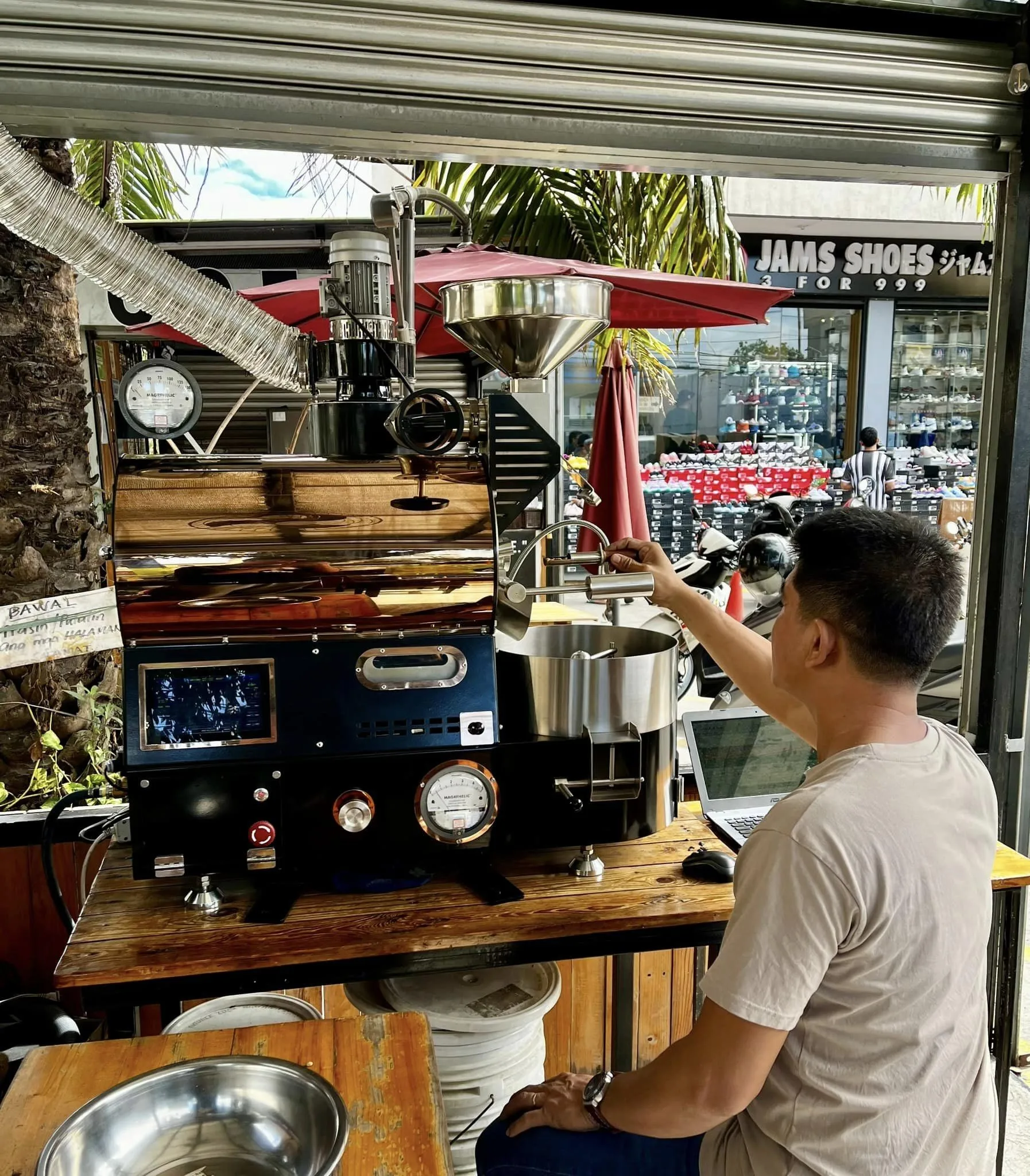 Wintop Newest 1kg/2kg Touch Screen Coffee Roasting Machine Home/Shop/Commercial Drum Coffee Roaster