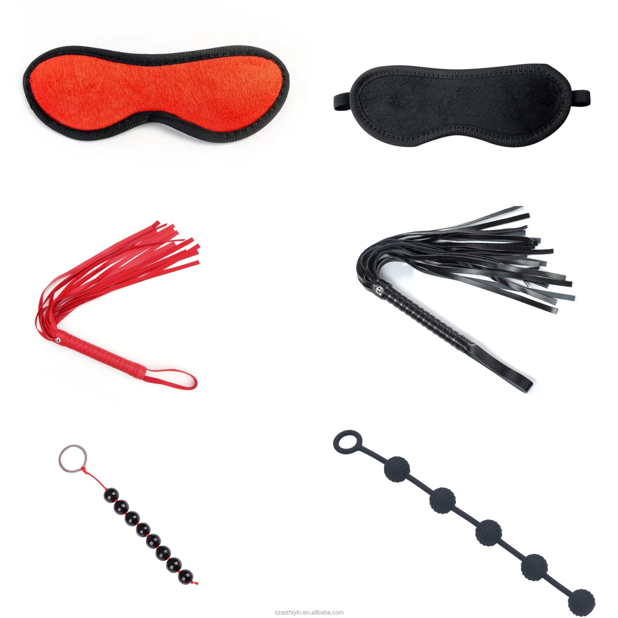 Unique features 34 Pcs Bondage BDSM Kit Sex Toy Set bondage kit testicle clamps bondage set