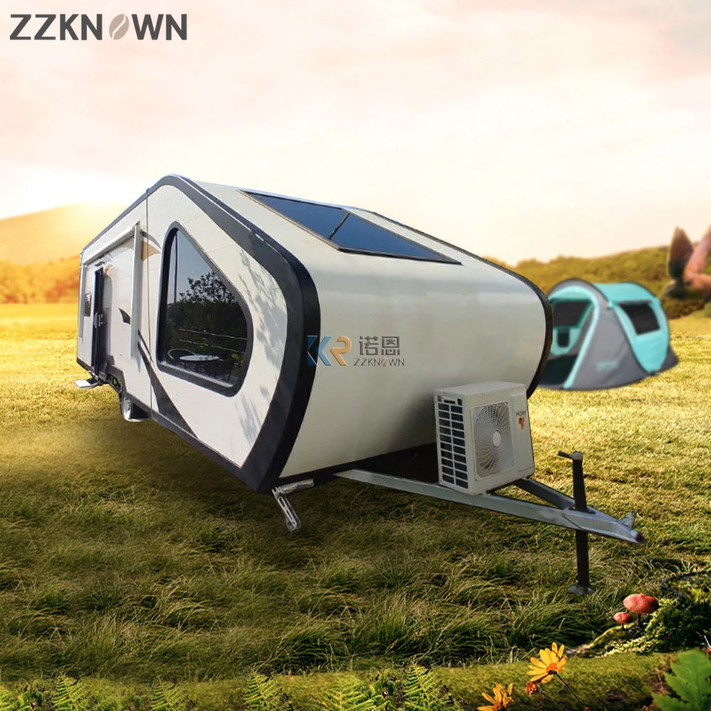 Luxury Rv Caravan Motor Homes Off Road Mobile House Travel Trailer Australia Caravan Camper for Family