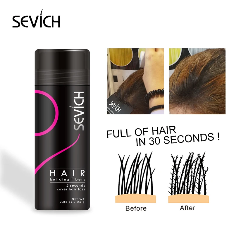 New Arrival Hair Styling Products keratin Hair Fiber Powder Spray Hair Building Fiber