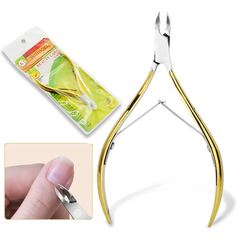 HOT SALE IN STOCK STAINLESS STEEL BEAUTY MANICURE AND PEDICURE Nail Clipper Dead Skin Remover Tool Manicure Plier Cutter.