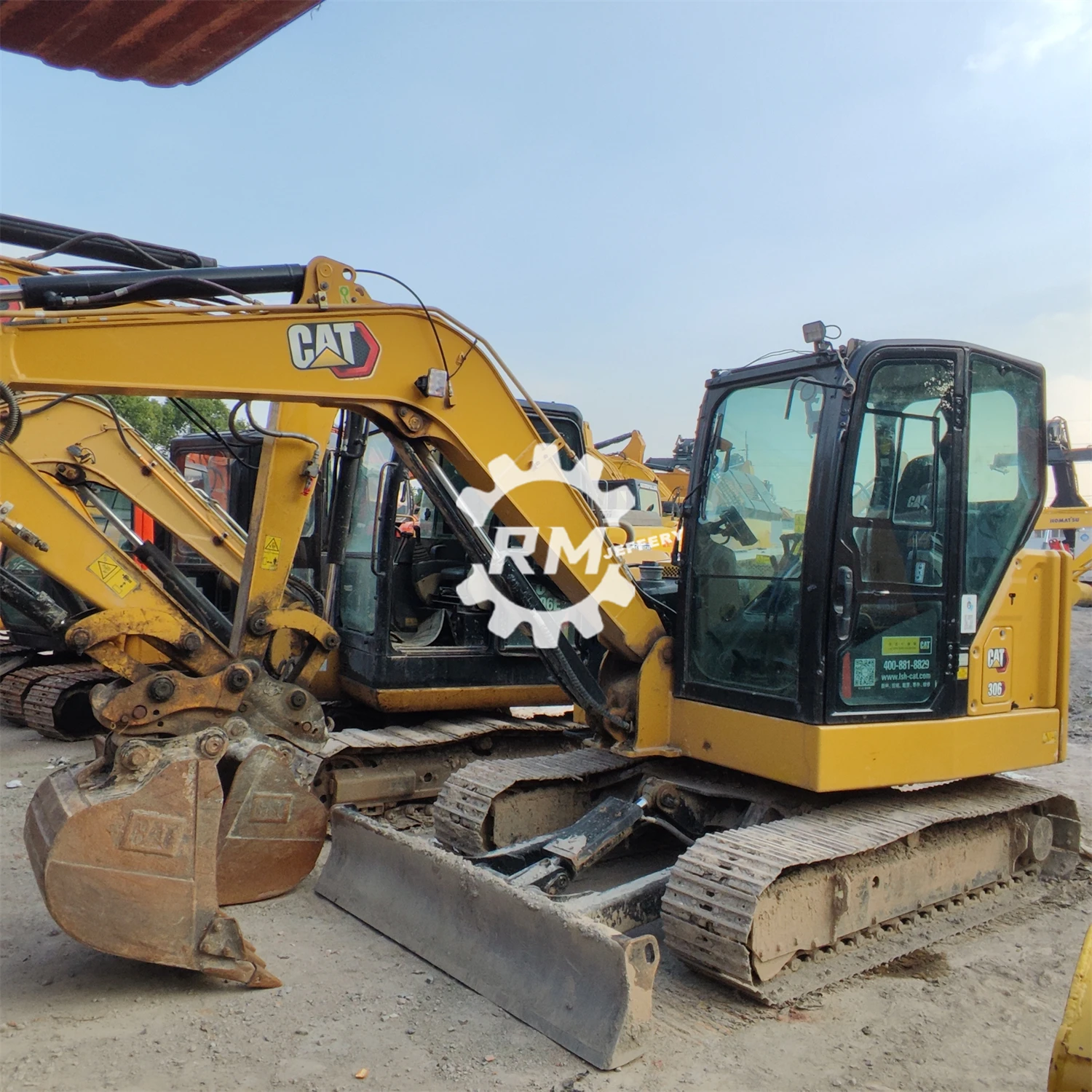 Original Painting Used Mini Excavator Cat 306 in Stock Caterpillar Excavator Cat 306 306e 306D with Low Price for Sale
