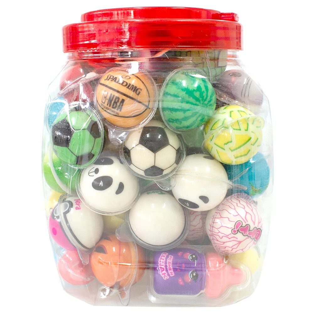 Wholesale Fruit Flavor Sweet Eye Ball Shape Jelly Filled Eyeball Chewy Gummy Candy