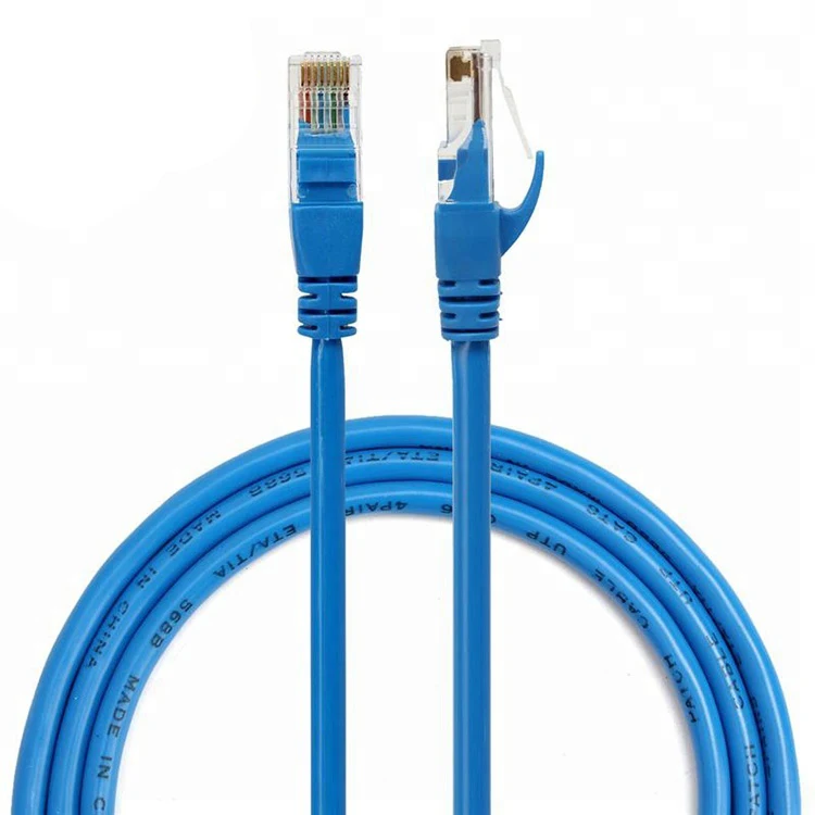 Top Sale UTP 100M/1000Mbps Ethernet Internet CAT6 RJ45 Network Cable For Router DSL Modem
