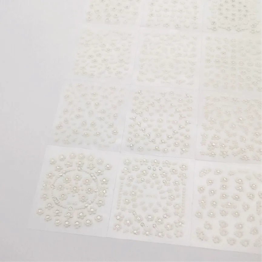 10 pcs Professional 3D Nail Sticker Nail Decoration Custom Designers Nail Art Stickers