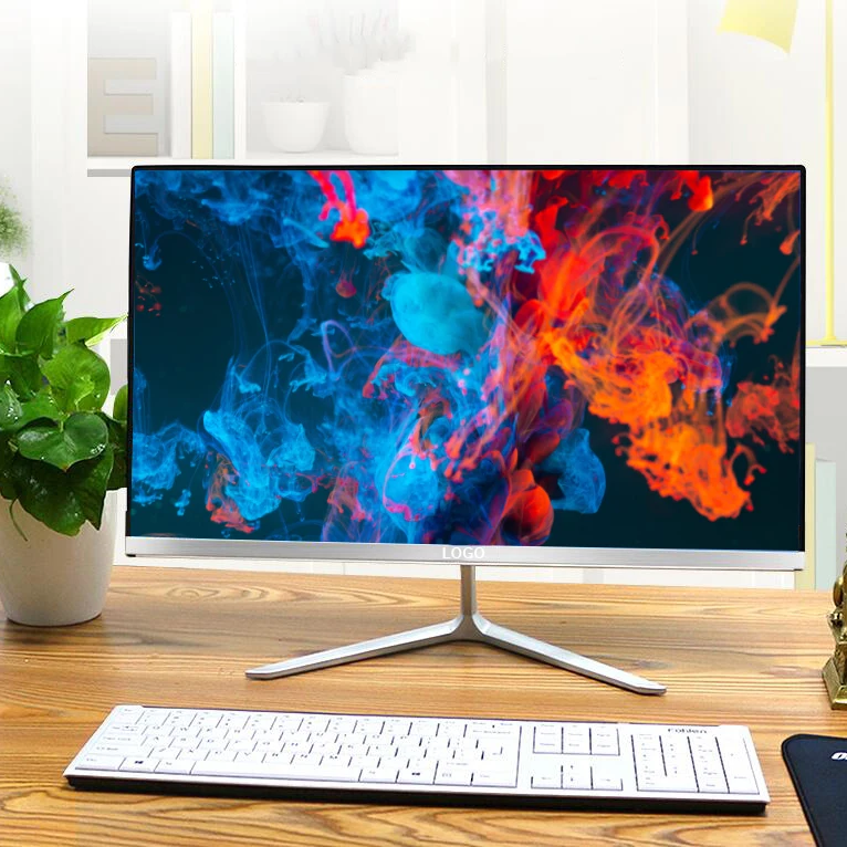  Computer Hardware Hot Selling Frameless Allinone Desktop Integrated HD Gaming PC Core i7 Komputer All In