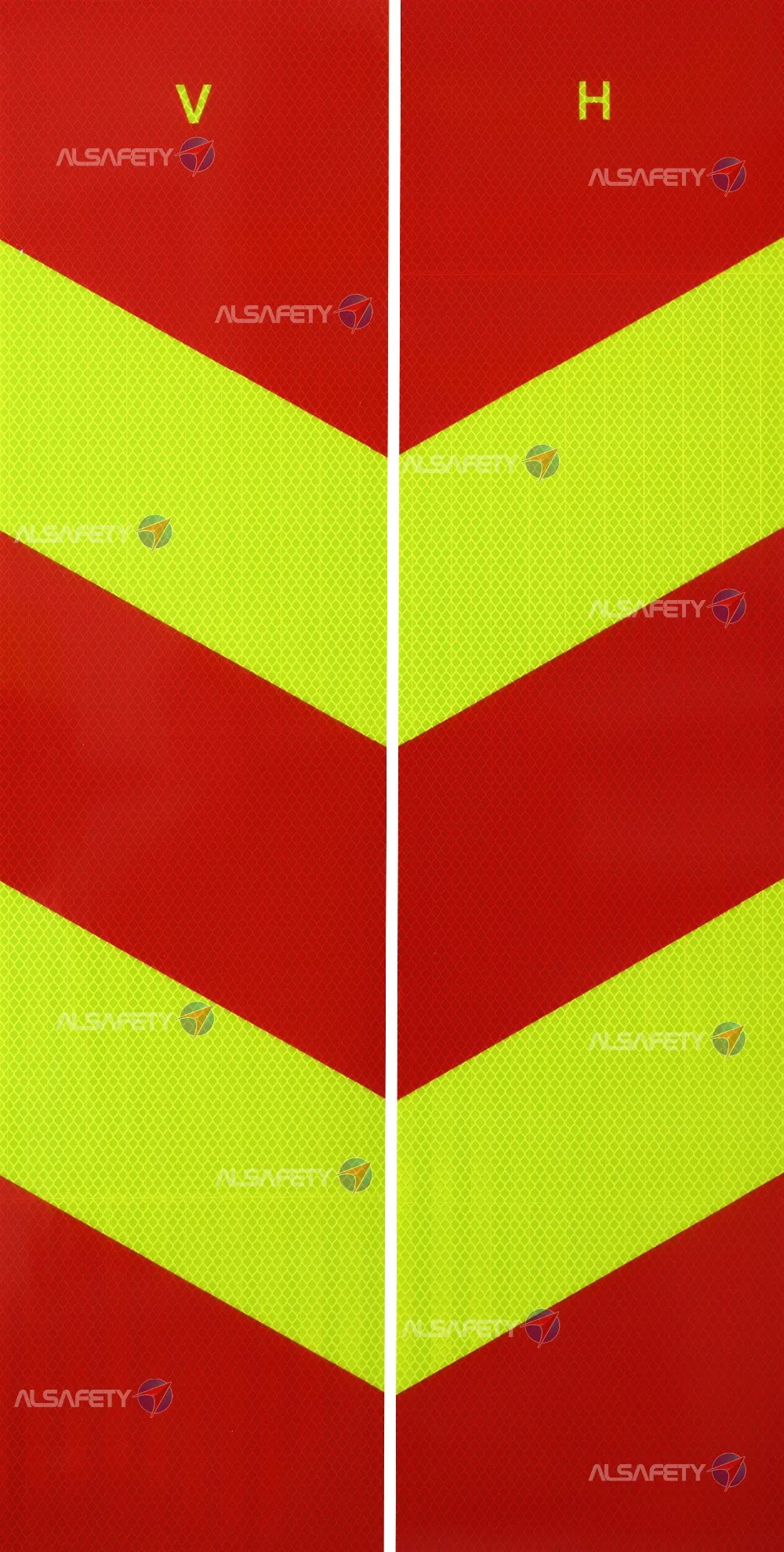 Save 50% certificated AHP1000-high intensity prismatic reflective sheet-fluorescent yellow-green reflective film roll