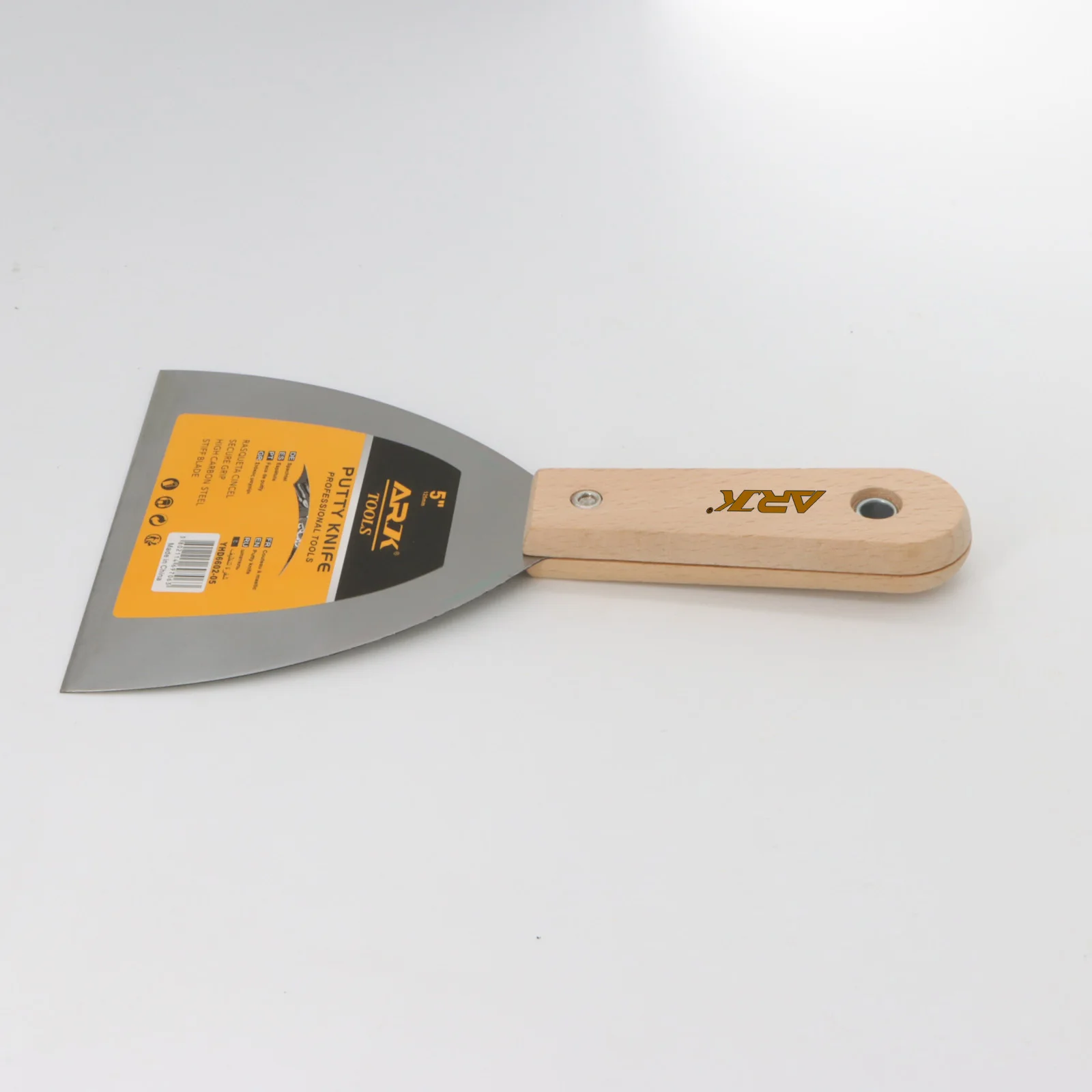 Carbon Steel Wooden Handle Putty Knife For Drywall