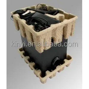 Customized Eco friendly Robert Packaging Box Molded Paper Pulp Electronics Packaging Box with Inserts