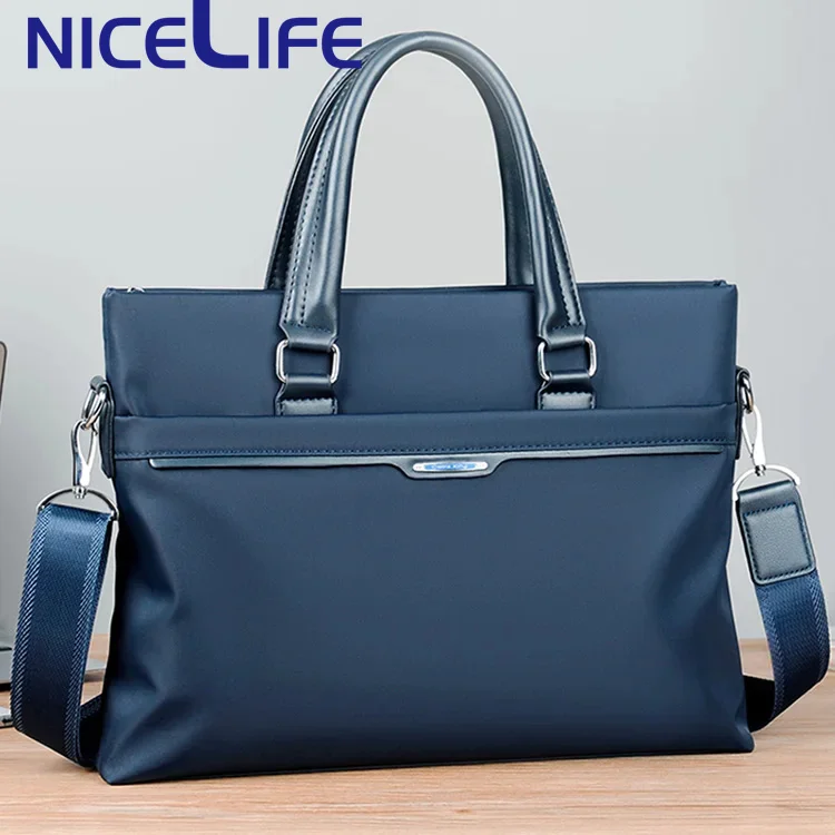 Remoid Custom Business Genuine Leather Messenger Laptop Bag Waterproof Wear Resistance Computer Handbag Briefcases For Men