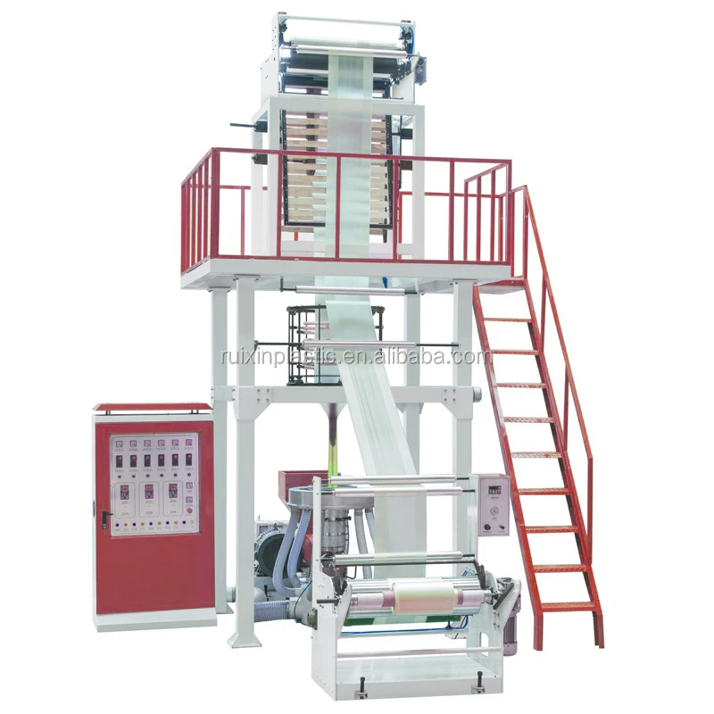 Small Shopping Bag ABA 55mm Blown Film Extruder For Plastic Bags