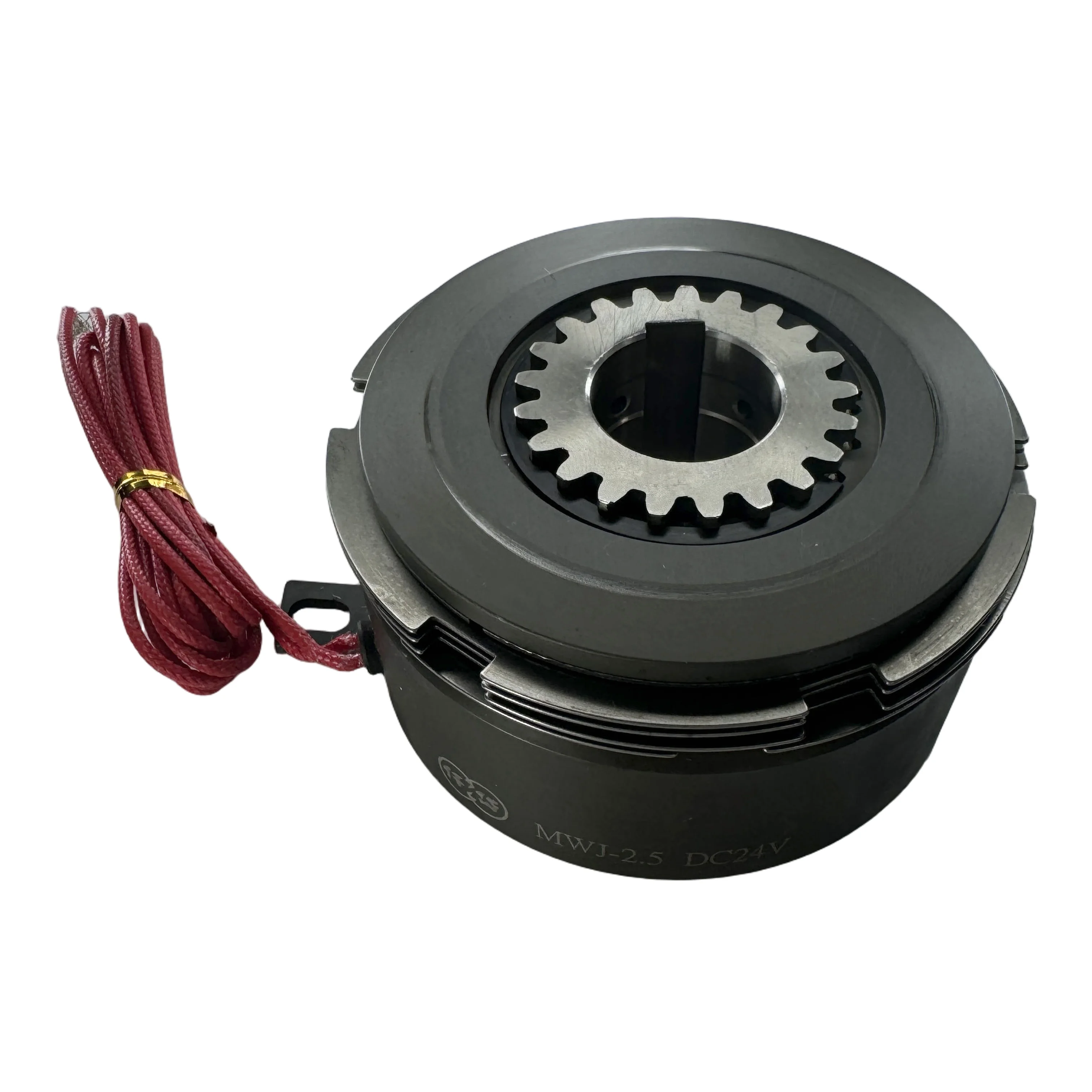 DC24V масляная многодисковая электромагнитная муфта MWJ1S2AA вращающий момент статического трения 25 нм для нарезающих станков