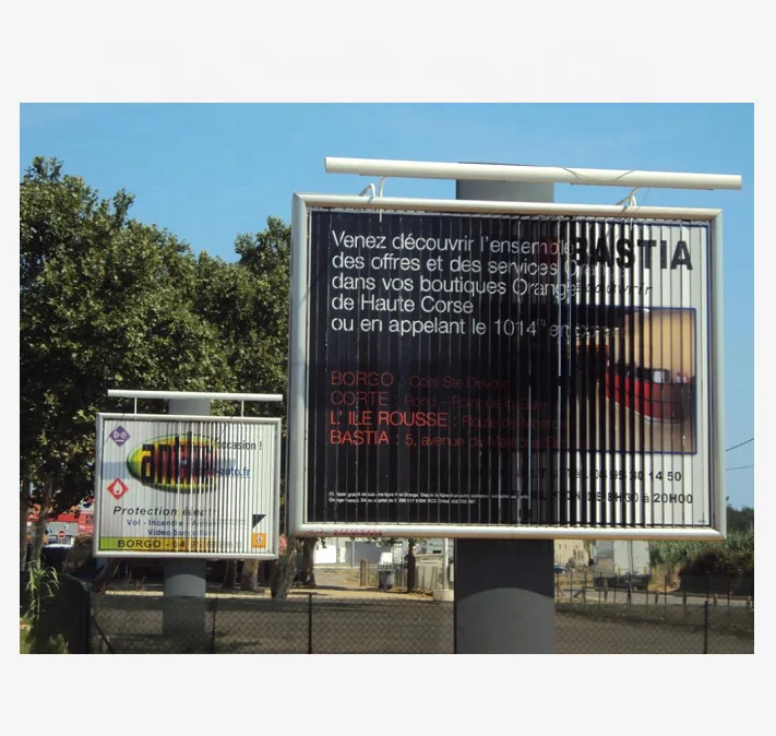 Архитектурные рекламные вращающиеся рекламные щиты trivision