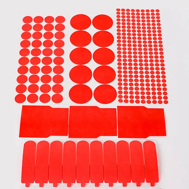 Custom Die Cut Heat Resistant Red Masking Tapes Used For Car Painting And PCB Circuit Board Spray Masking