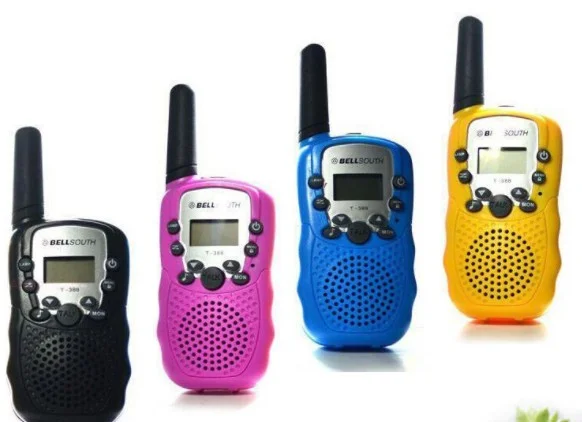 Детские иди и болтай Walkie Talkie “иди два пути радио игрушка для детей 3 км Диапазон 22 канала ручной мини-иди