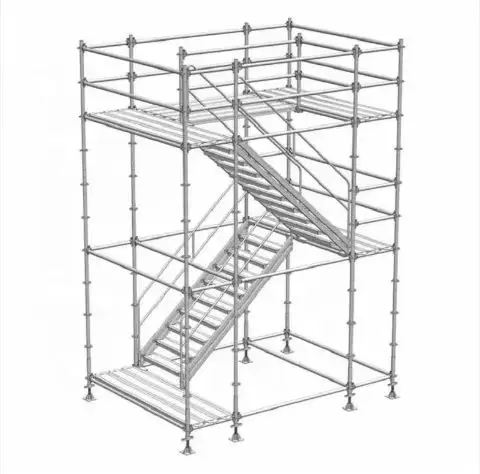 Manufacturer Ringlock Steel Gerust Perancah Modern Ponteggi Layher Scaffold Staging Facade Echafaud Concrete Andamio Hotels