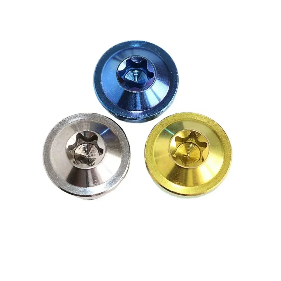 Various Colors High Quality Titanium Screws Titanium Disc Brake Rotor Bolts For Motorcycles