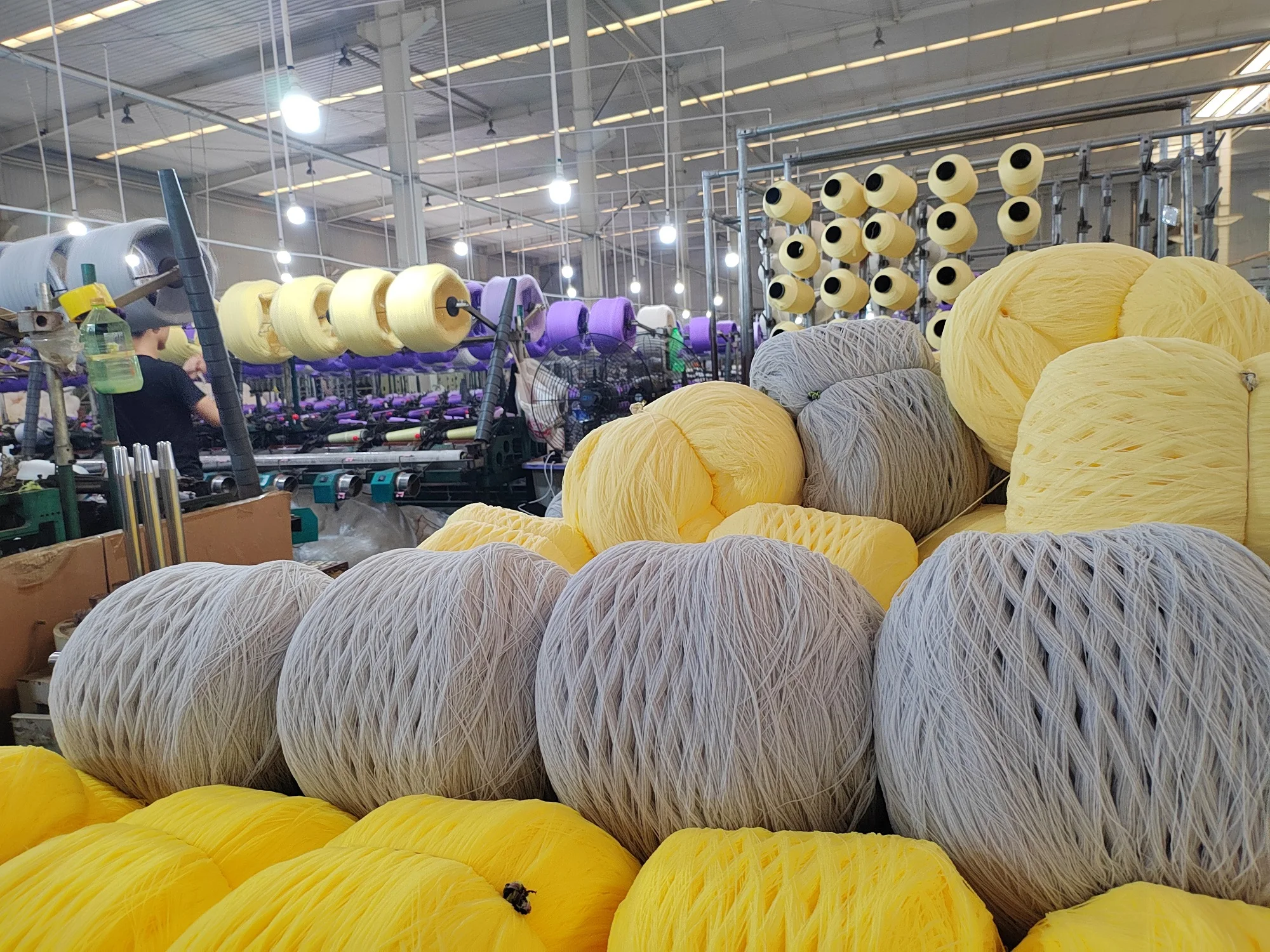 DTY color yarn high stretch filament fly Knit machine use