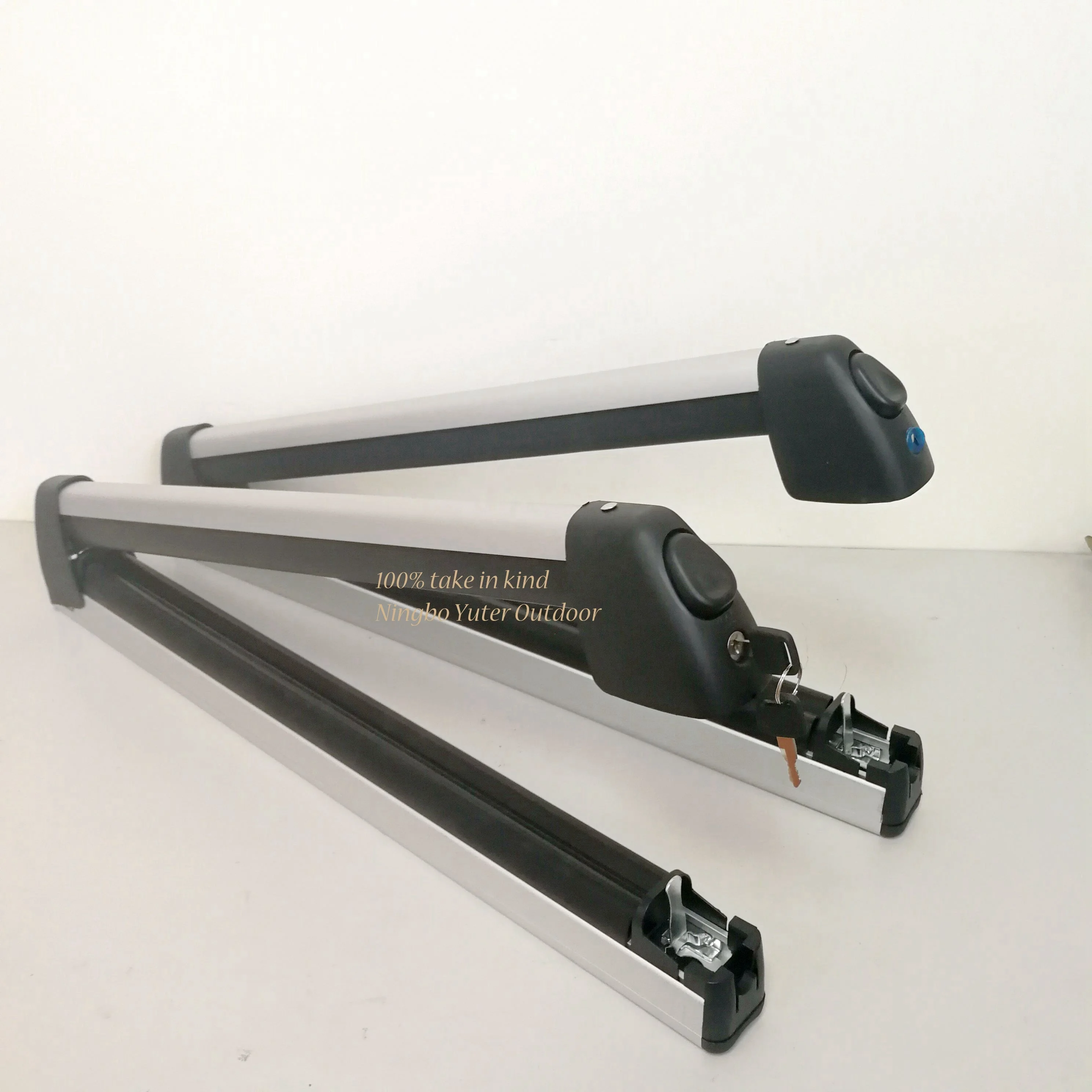 Aluminum car roof snowboard rack ski rack