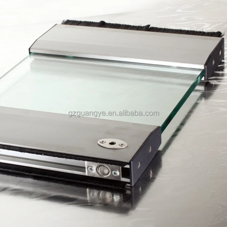 Frameless Folding Sliding Glass Doors Remote Control Auto Sliding Folding Partition Doors For Houses Exterior