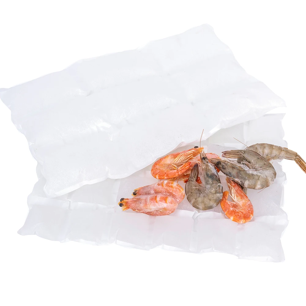 Food Beverage Cold Delivery Thermal Box Storage Cold Pad Compress Dry Ice Pack Easy Transport Hydrate Dry Ice Pack Sheet