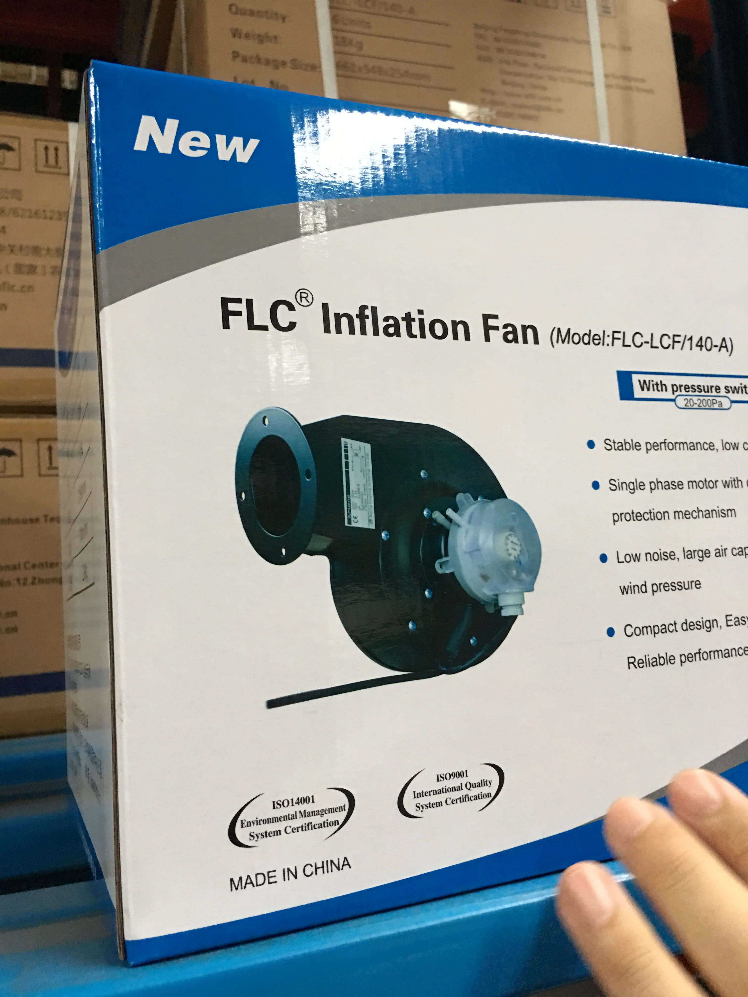 Greenhouse Inflation Blower Inflatable Fan Blower For Double Layer Film Greenhouse