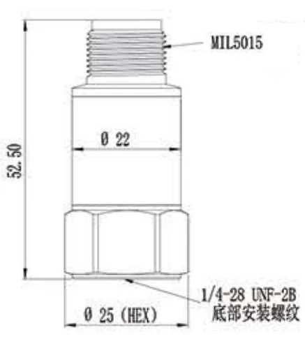 Intrinsically Safe Piezoelectric Acceleration and Temperature Sensor Complex Accelerometer EA11-A02