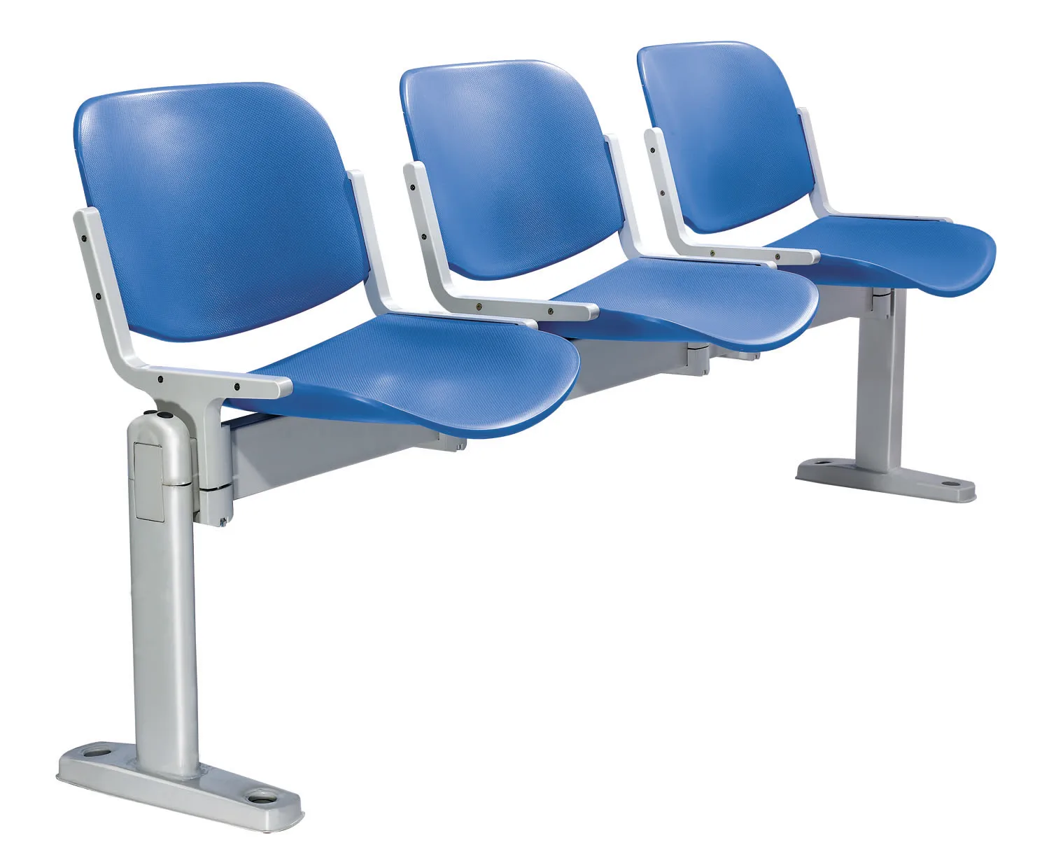 best selling Reception Chair PU Leather Waiting Room Bench Visitor Guest chair for Airport seating